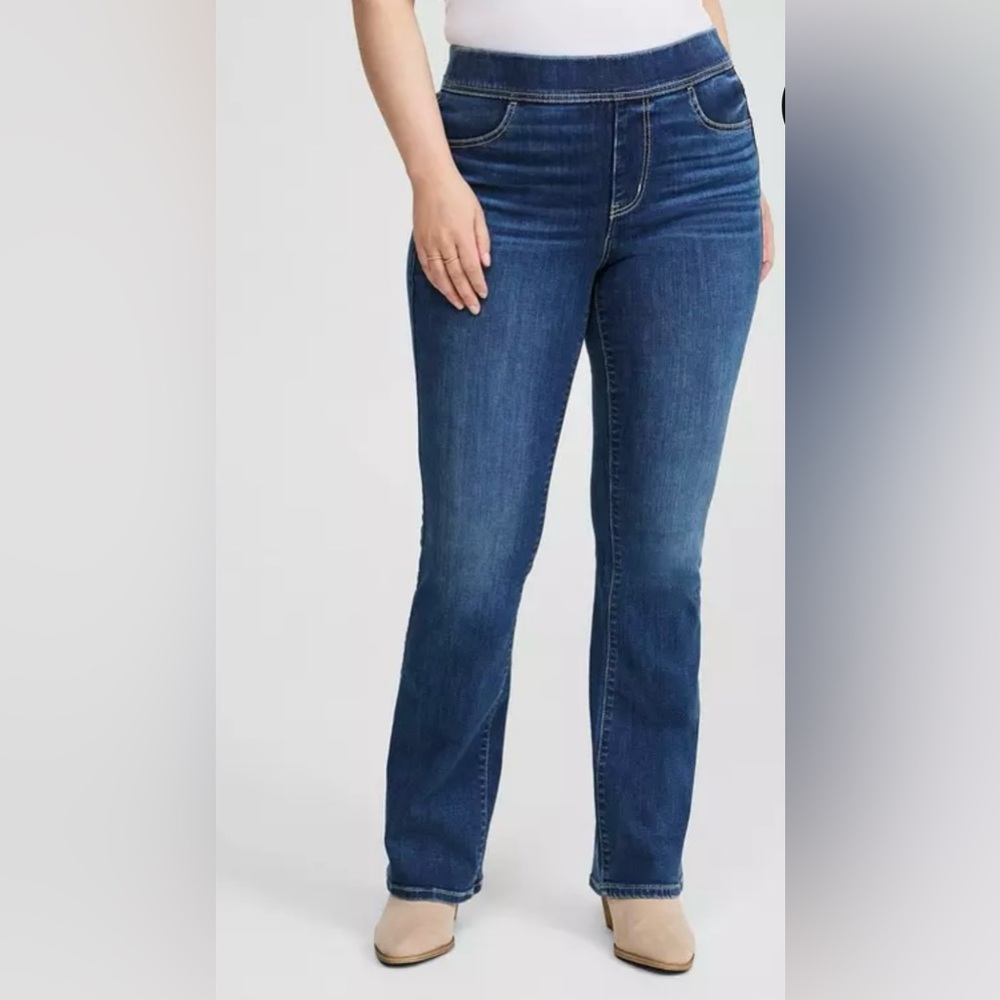 Torrid Lean Jean High-Rise Slim Boot - Picture 2 of 9